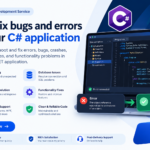 I will fix bugs and errors in your C# application