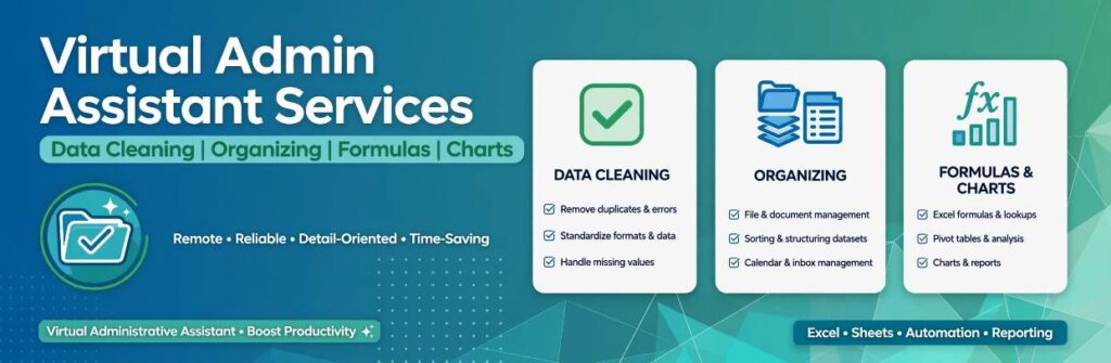 I will do accurate data entry, Excel cleanup and PDF to Excel - portfolio - 2