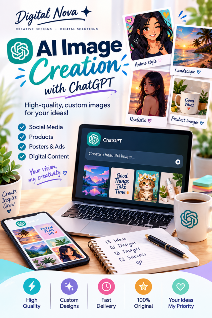 Création d’images par IA avec ChatGPT
