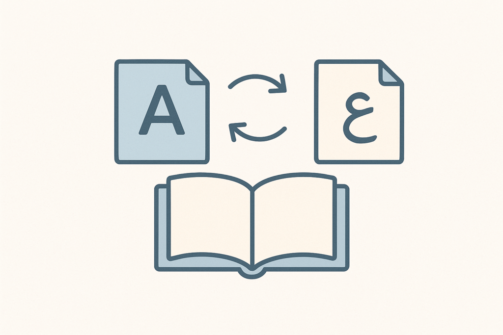 Traduction professionnelle et précise entre l’arabe et l’anglais