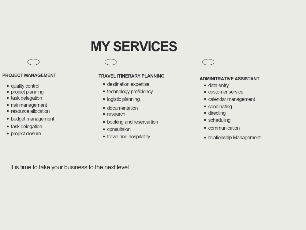 Executive Virtual Assistant for administrative task and Operations