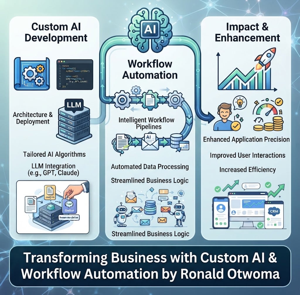 Custom AI Solutions & LLM Workflow Automation - portfolio - 1