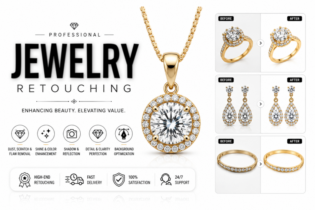 Professional Jewelry Photo Retouching