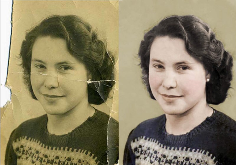 Old Photo Restoration Service - portfolio - 2