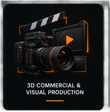 Production vidéo commerciale et visuelle