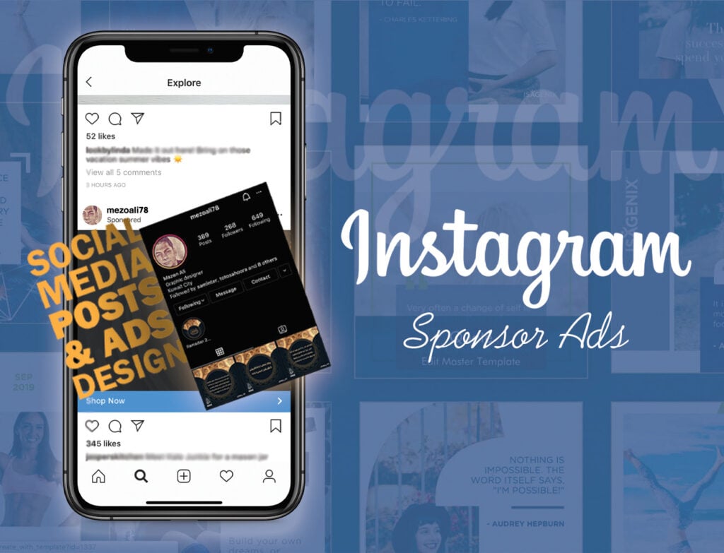 Design Ads and Social Media posts and videos