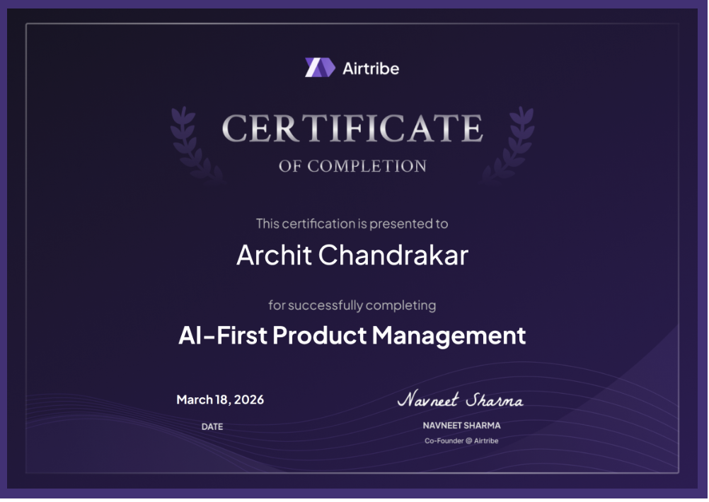 Archit  Chandrakar - portfolio - 0