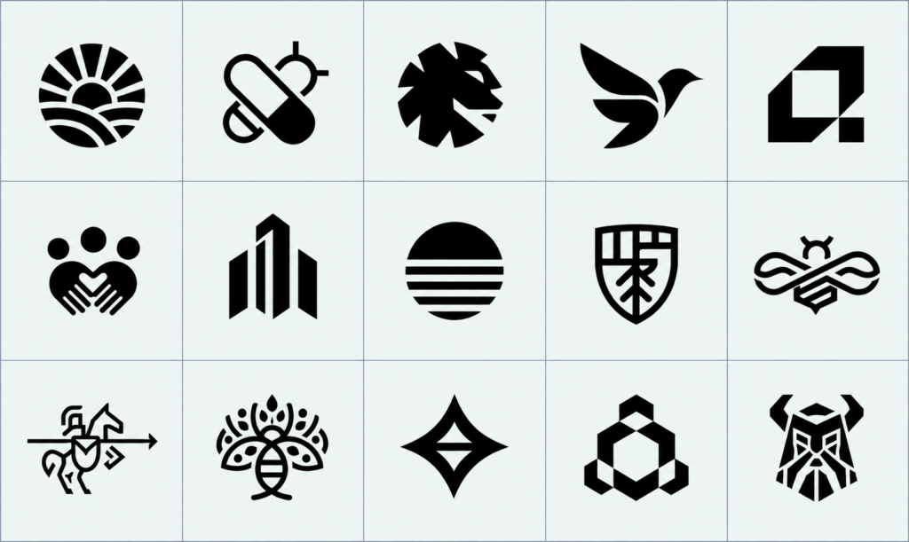 I will design a modern and professional logo for your brand - portfolio - 2