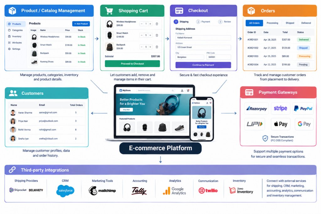 E-commerce Platform within 30 days