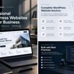 I will design and develop a professional WordPress website for your business