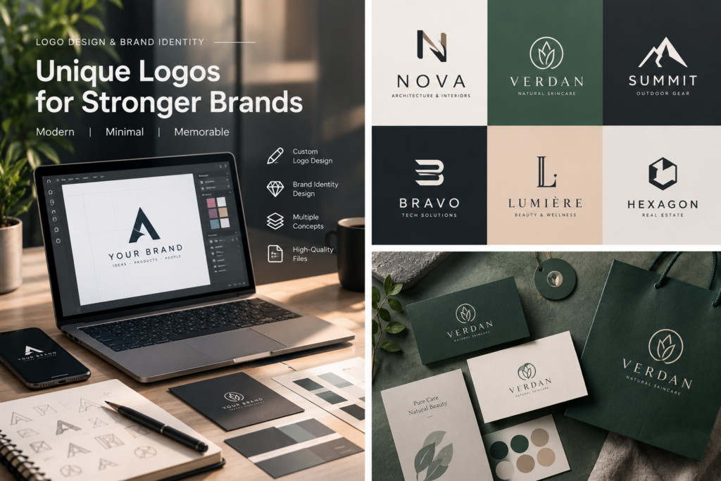 I will design a professional and memorable logo for your business
