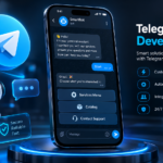 I will develop a custom automated Telegram bot for your business
