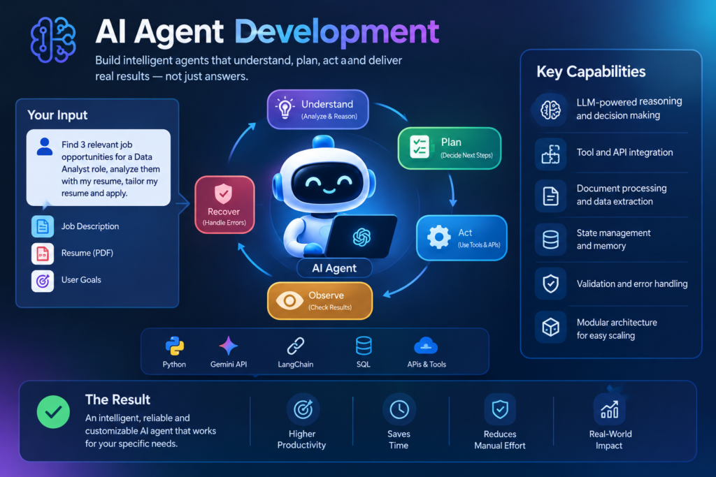 Développement et automatisation d’agents IA