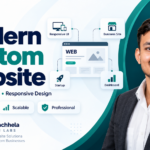 I will build a modern custom website for your business or startup