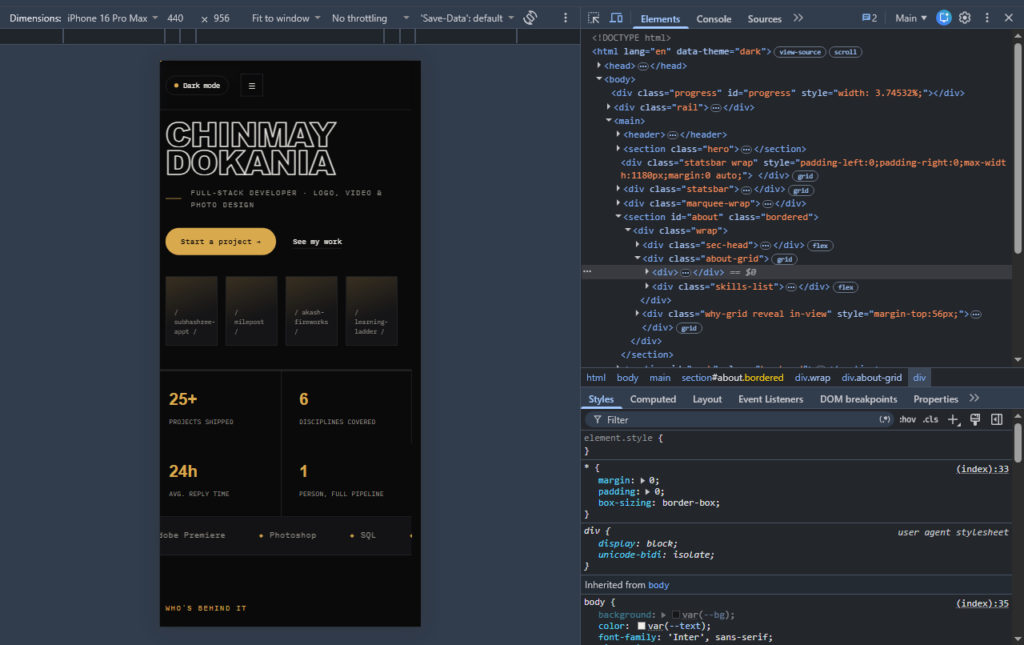 I will create your full stack website (backend,login,payment integration,frontend,responsive desin etc) - portfolio - 2