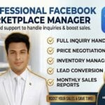 سأكون مديرك المحترف لسوق Facebook Marketplace