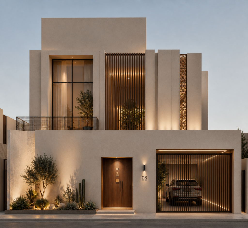 Conception architecturale de maisons ou villas