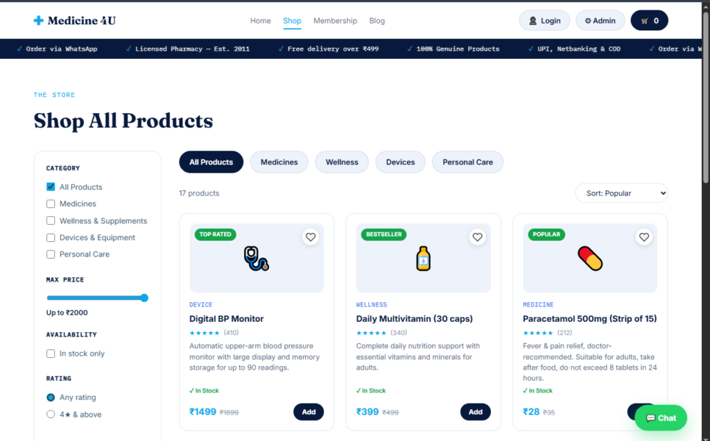 I will create your full stack website (backend,login,payment integration,frontend,responsive desin etc) - portfolio - 1