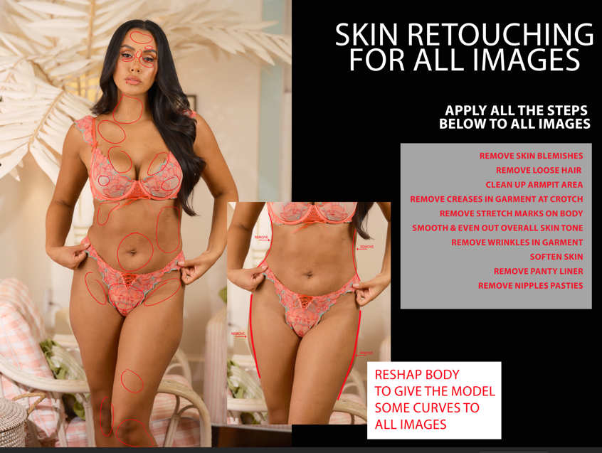High-End Fashion & Model Retouching