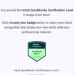 Intuit QuickBooks Certification Level 1