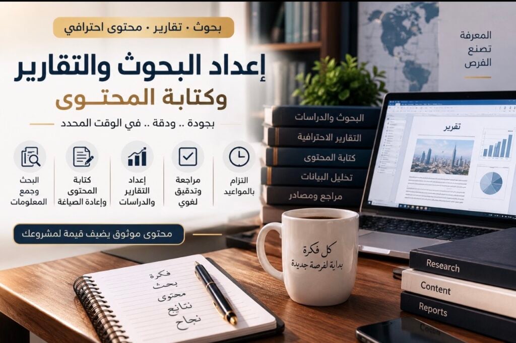 Professional Content Writing and Research & Report Preparation