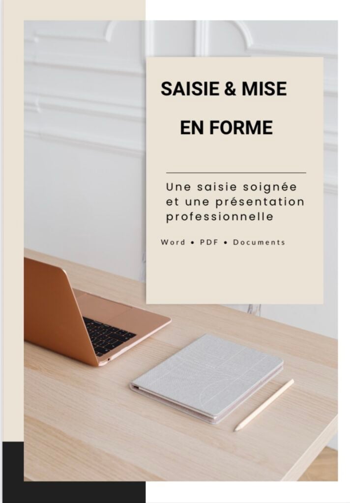 I will enter and format your documents