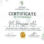 Certificate of Internship