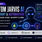 Je vais créer un assistant IA Jarvis personnalisé, automatiser Shopify, configurer Claude Code et des agents n8n