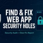 I Will Find & Fix Security issues in Your Web App