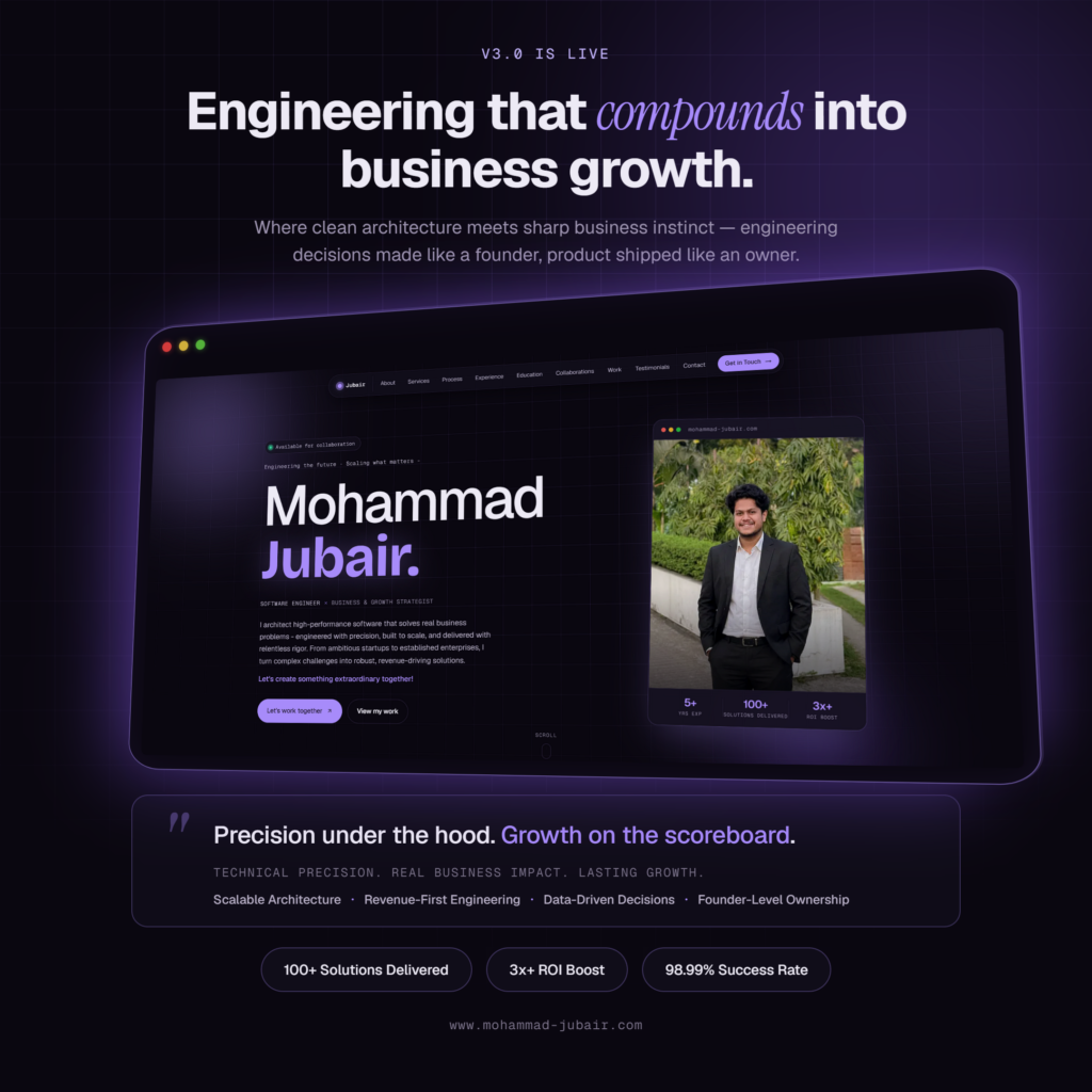 Mohammad Jubair - portfolio - 0