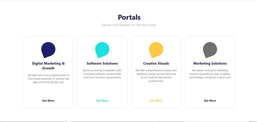 Programmation et développement d’un site web professionnel intégré et réactif - portfolio - 2