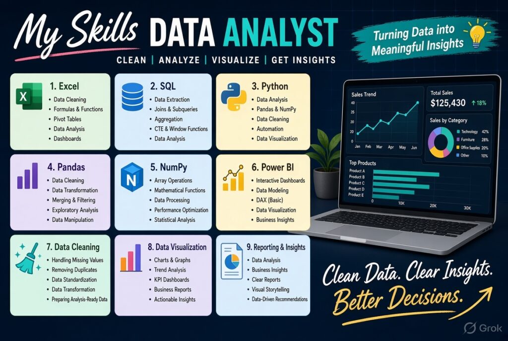 I will analyze your data using Python, SQL and Power BI - portfolio - 1