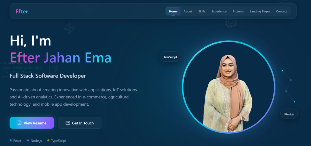 Efter Jahan Ema - portfolio - 0