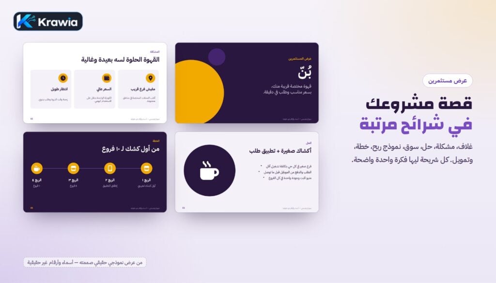 I will design a professional PowerPoint presentation for you in Arabic or English - portfolio - 1
