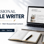 I will article for you