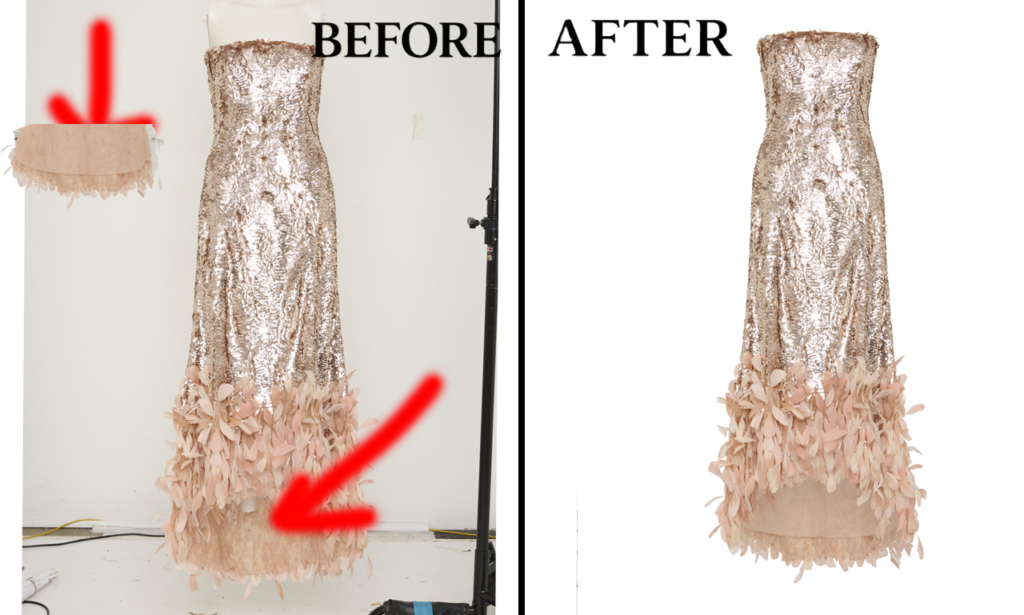 Professional Ghost Mannequin & Neck Joint Editing