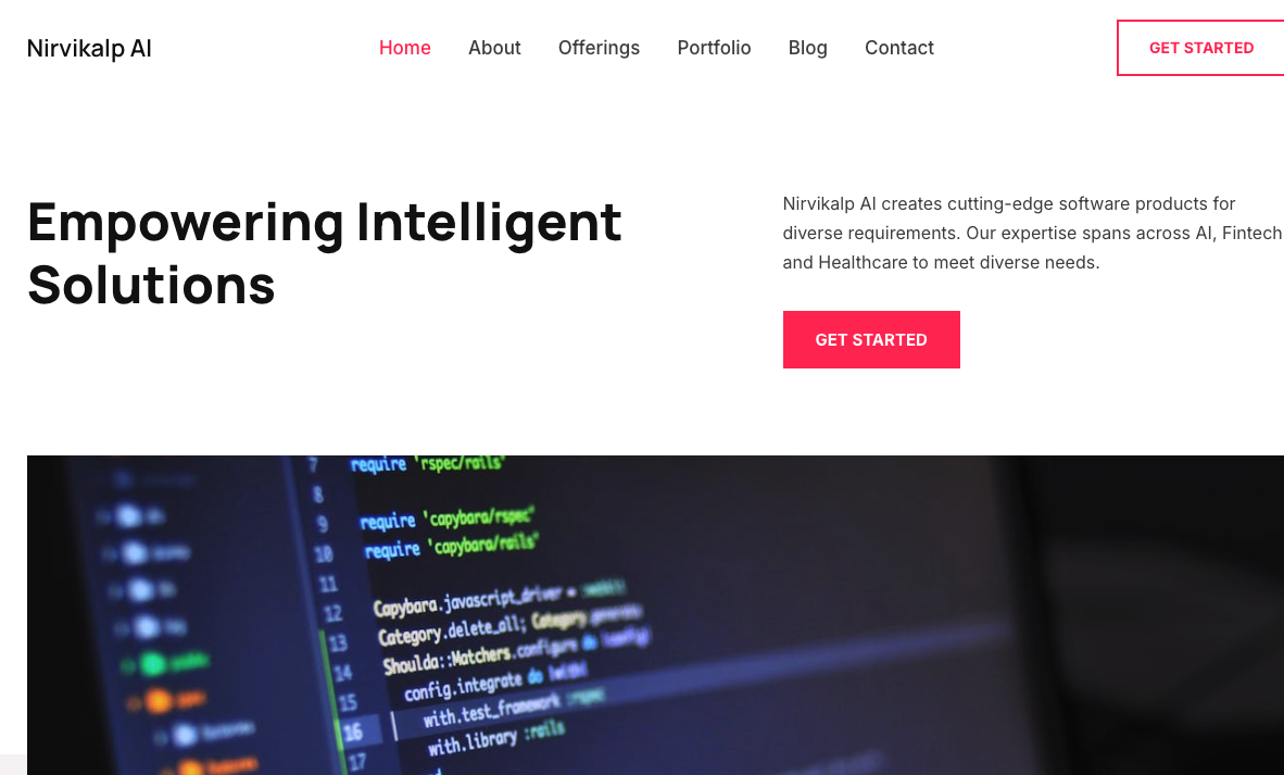 Nirvikalp AI Systems Pvt Ltd - الغلاف