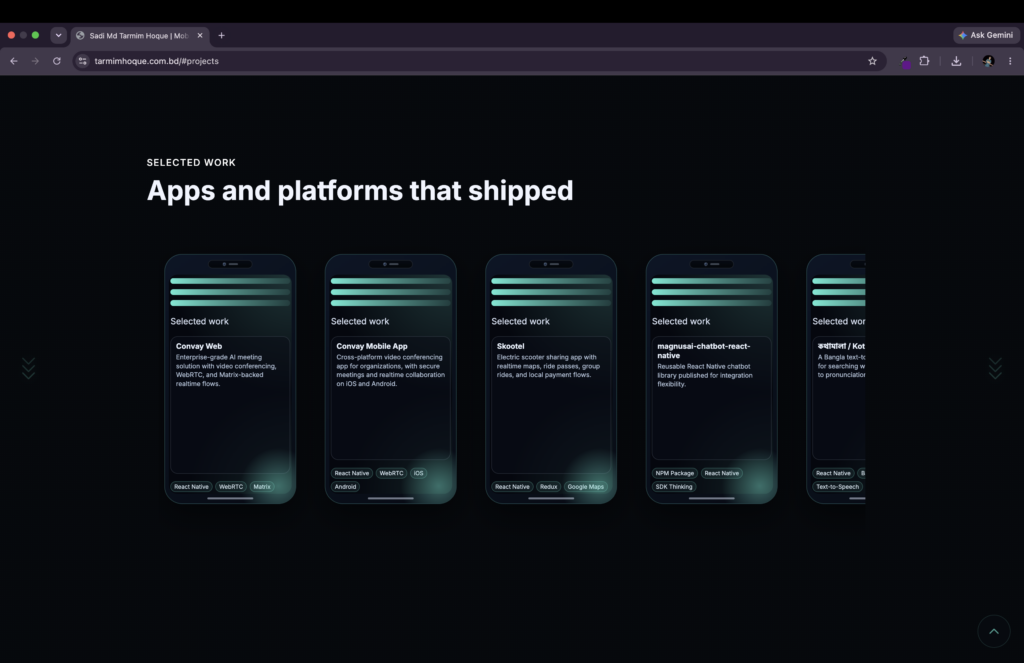 build any website - portfolio - 1