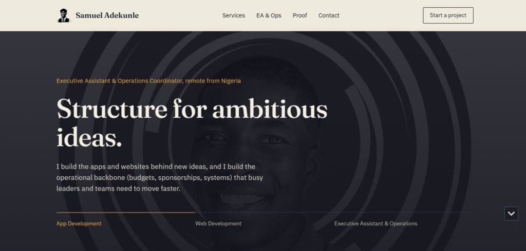 Samuel Adekunle - الغلاف