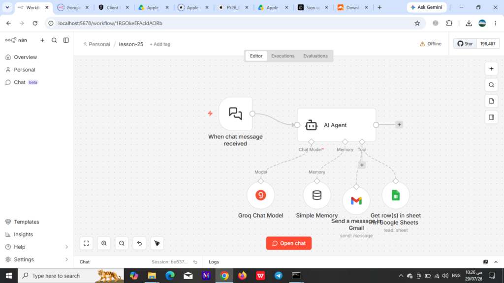 Task Automation and AI Agent Development Using n8n - portfolio - 1
