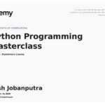 Master class de programmation Python