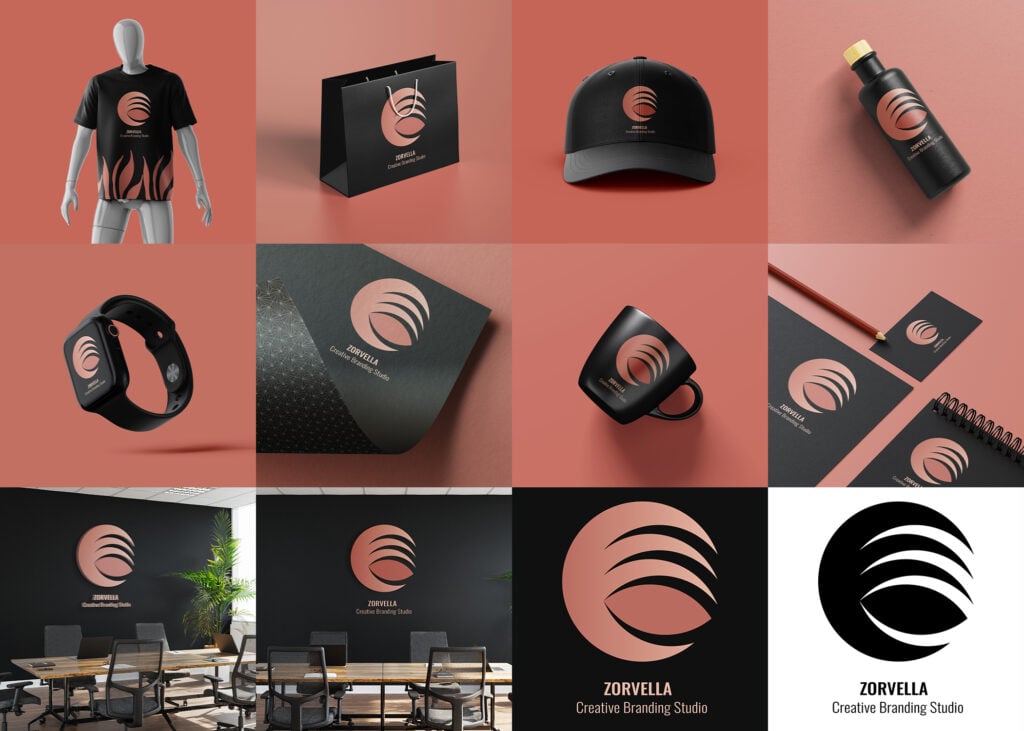 I will create a professional brand identity design - portfolio - 1