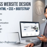 I Will Design a Professional WordPress Website Using Elementor, HTML CSS & Bootstrap