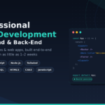 I will create your professional website in 2 weeks