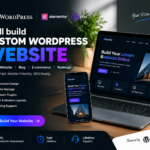 I will build custom wordpress website, business website or blog using elementor pro