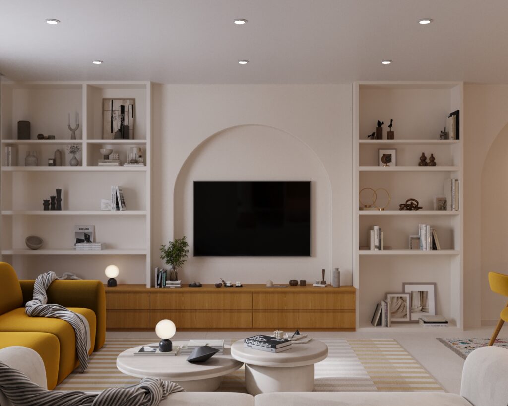 Je crée des rendus 3D de design d’intérieur pour votre espace