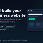 Je créerai votre site web professionnel adaptatif avec React et Node.js en 15 jours