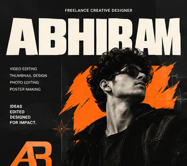 Abhi Ram - portfolio - 0