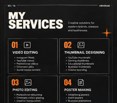 Abhi Ram - portfolio - 2