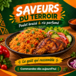 Restaurant Advertising Poster Design